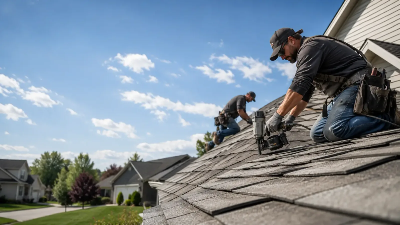 Storm Damage Roof Repair in Dupo, IL near me